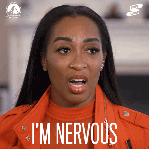 Nervous Scared GIF - Nervous Scared Scared face - Discover & Share GIFs
