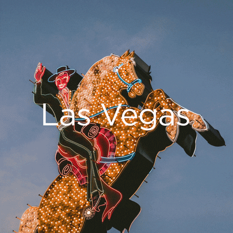Las Vegas Holiday GIF by Virgin Atlantic
