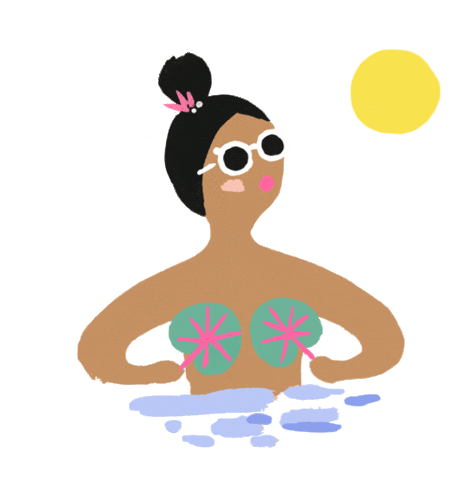 Sun Vacation Sticker by Idlewild Co.