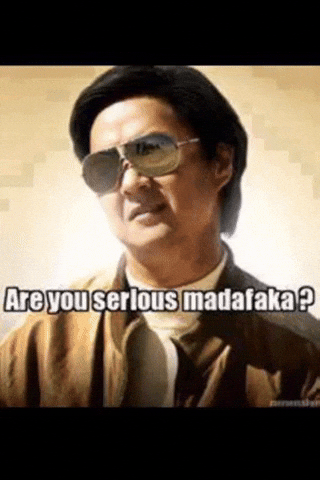 Are You Serious Ken Jeong GIF