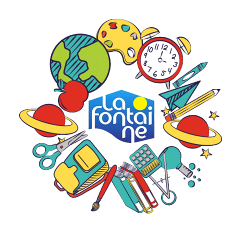 Escola La Fontaine Sticker