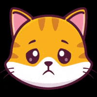 Sad Cat GIF by CATECOIN