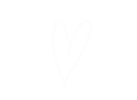 White Heart Love Sticker