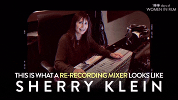 Women In Film Sound GIF by This Is What A Film Director Looks Like