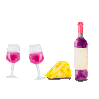Happy Hour Drink Sticker by Color Snack Creative Studio