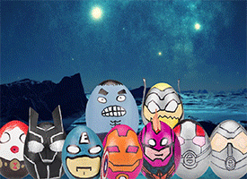 lootcrate avengers thanos easter eggs end game GIF