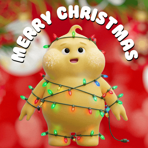 Merry Christmas GIF by Butter baby