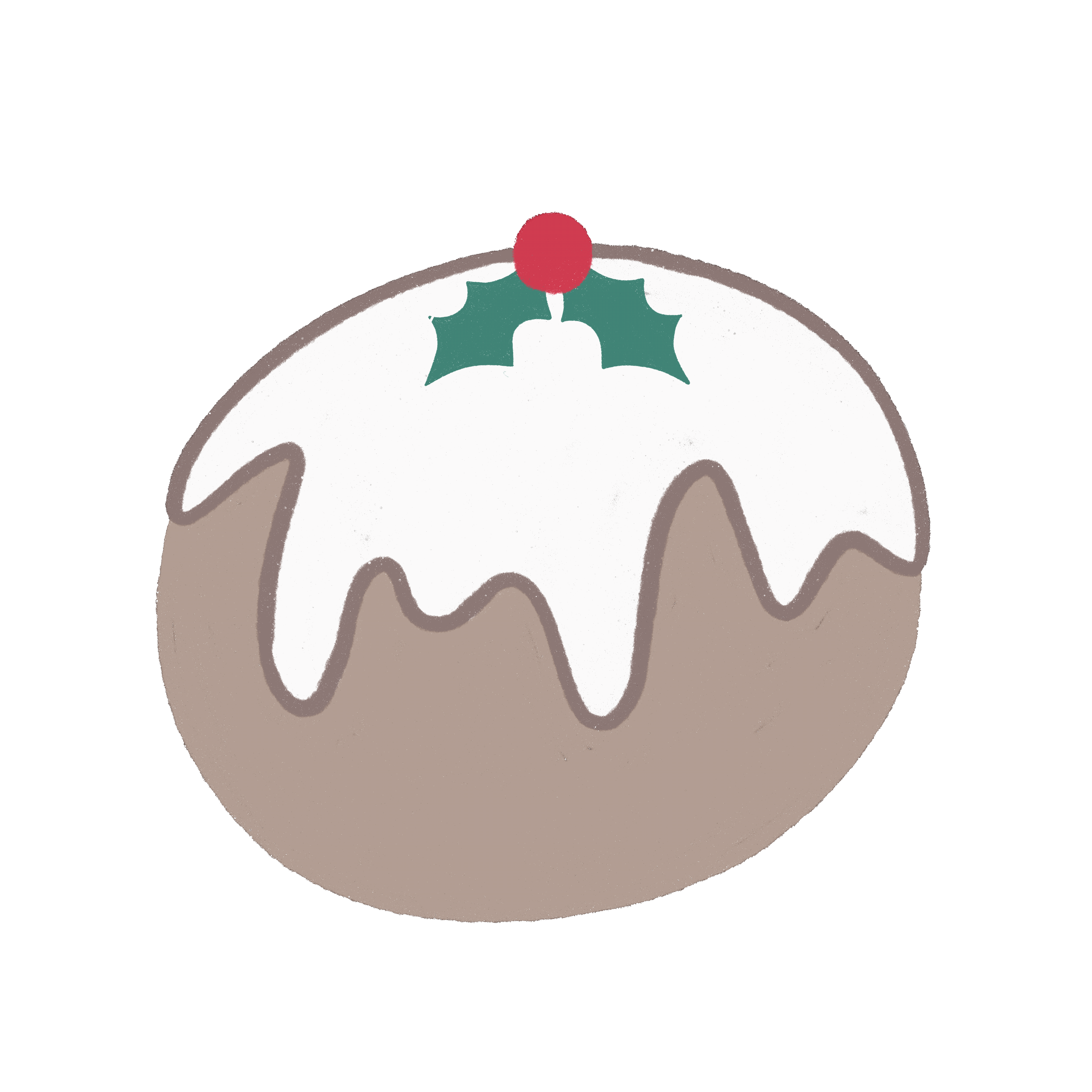 Christmas Pudding Sticker for iOS & Android GIPHY
