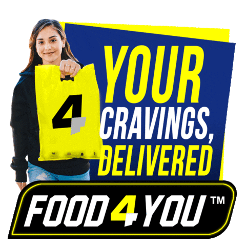 Food Deliver Sticker by Food4YouApp