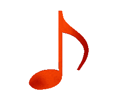 Red Music Sticker by Hornell CSD