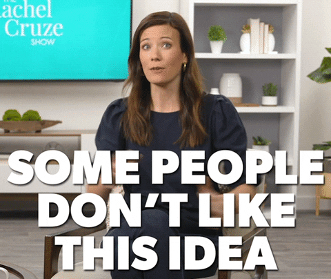 Disagree Rachel Cruze GIF by Ramsey Solutions - Find & Share on GIPHY