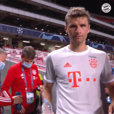 Thomas Muller GIF by FC Bayern Munich - Find & Share on GIPHY