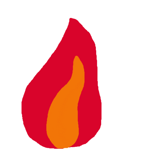 Animation Fire Sticker