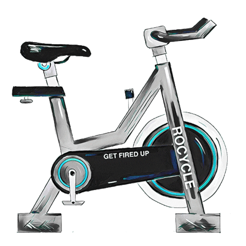 Fire Spinning Sticker by Rocycle