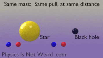 Black Hole Einstein GIF