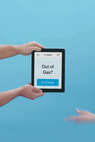 Sparkling Water Co2 GIF by SodaStream USA