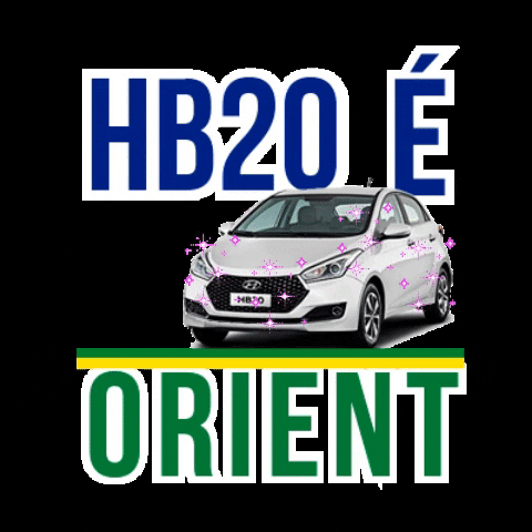 hmborient carro hyundai hb20 orient GIF