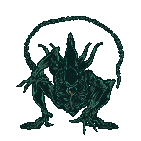 Alien Sticker