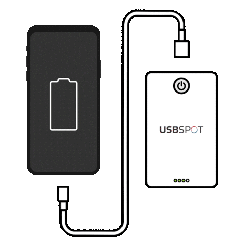 USB Spot Sticker