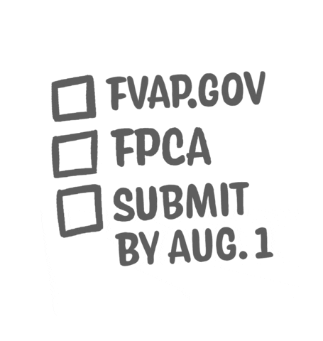 Vote Voting Sticker by FVAP