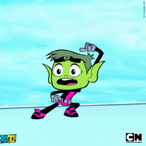 Panicking Teen Titans GIF by DC