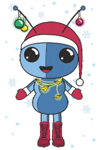 Christmas Snow Sticker by aim Akademie Heilbronn