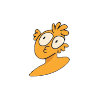 cajuinadigital yellow fish bomdia oi Sticker