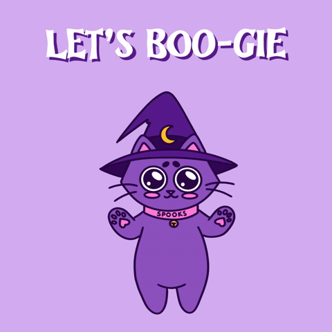 Dance Party Dancing GIF by Spooks the Cat