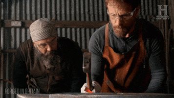 forging history channel GIF by HISTORY UK