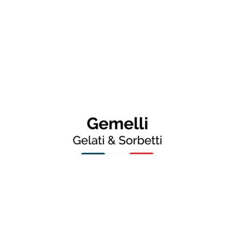 Gemelli gelato Sticker