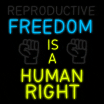 WM Reproductive freedom is a human right