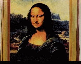 Mona Lisa GIF - Find & Share on GIPHY