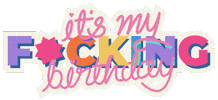 Feliz Cumple Happy Birthday Sticker