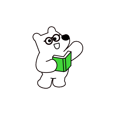 Reading Sticker by eduhansol