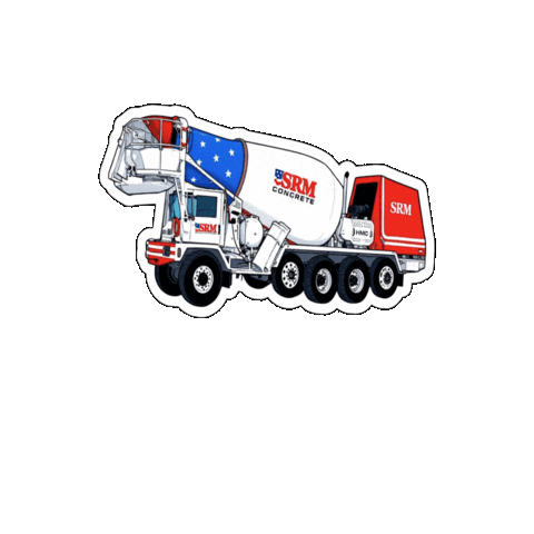 SRM Concrete Sticker