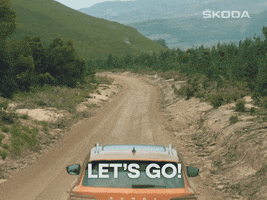 Coming Lets Go GIF by Škoda Global