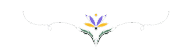 Art Deco Flower Sticker