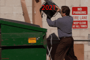 New Year Trash GIF by systaime