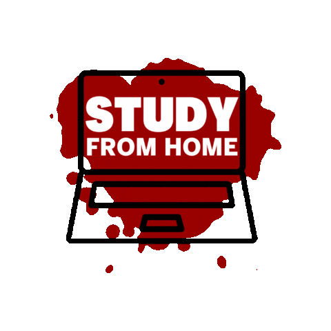 Work From Home Zoom Sticker by Indiana University Bloomington