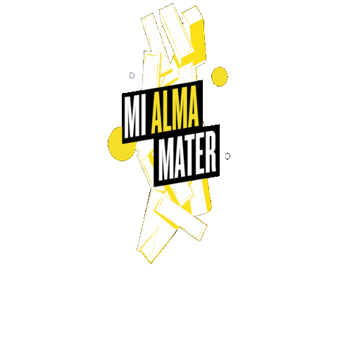 Alma Mater Sticker by ExaUDEM
