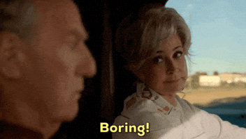 Bored Annie Potts GIF by CBS