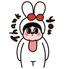 Bunny 兔子 Sticker