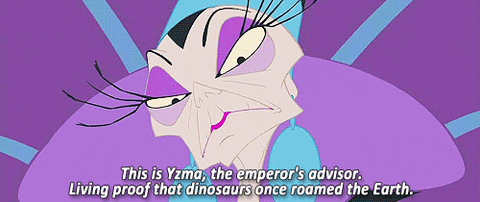 Image result for yzma living proof gif