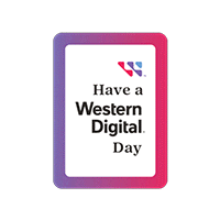 Good Morning Logo GIF by Western Digital Emojis & GIFs