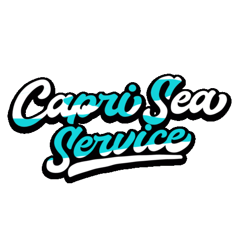 Sticker by Capri Sea Service