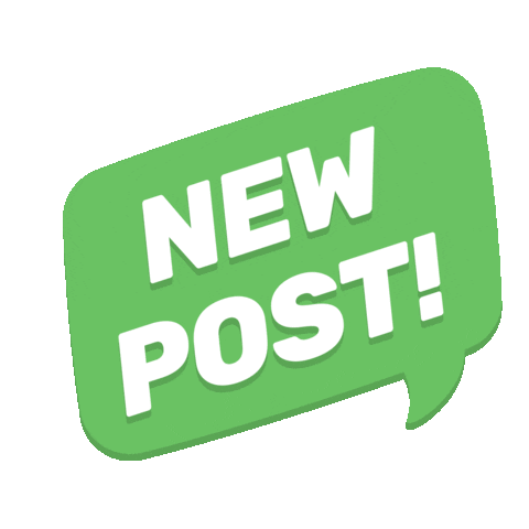 New Post Sticker