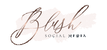 Blush Social Media Sticker