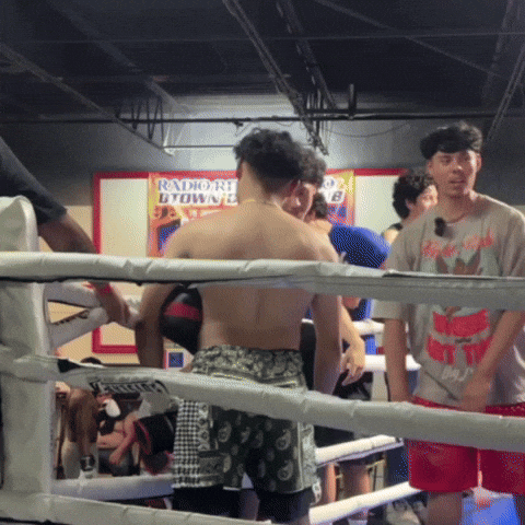 Boxing Streamer GIF