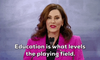 Gretchen Whitmer Education GIF by GIPHY News