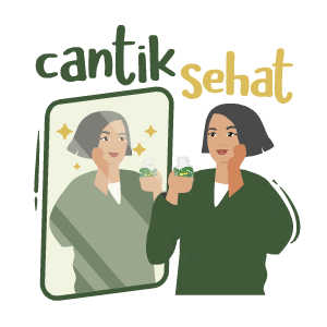 cantiknyakulitsehat Sticker
